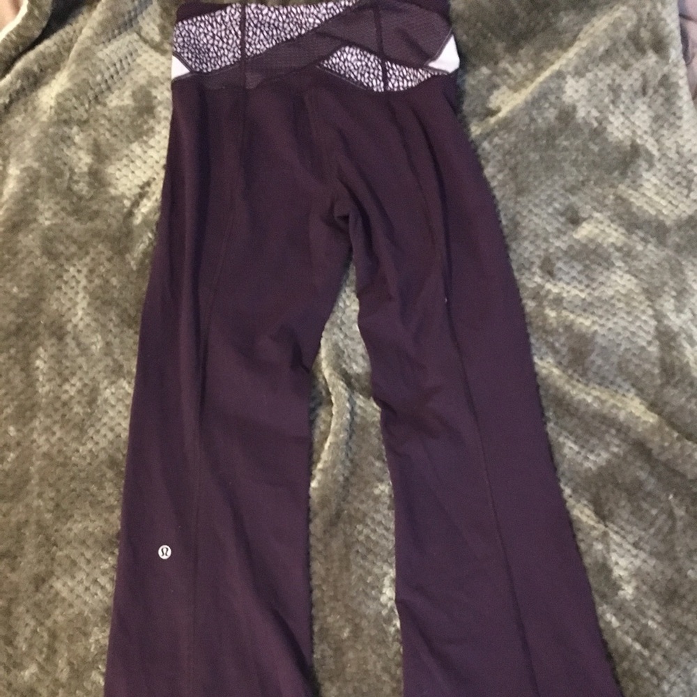 EUC purple Lululemon pants